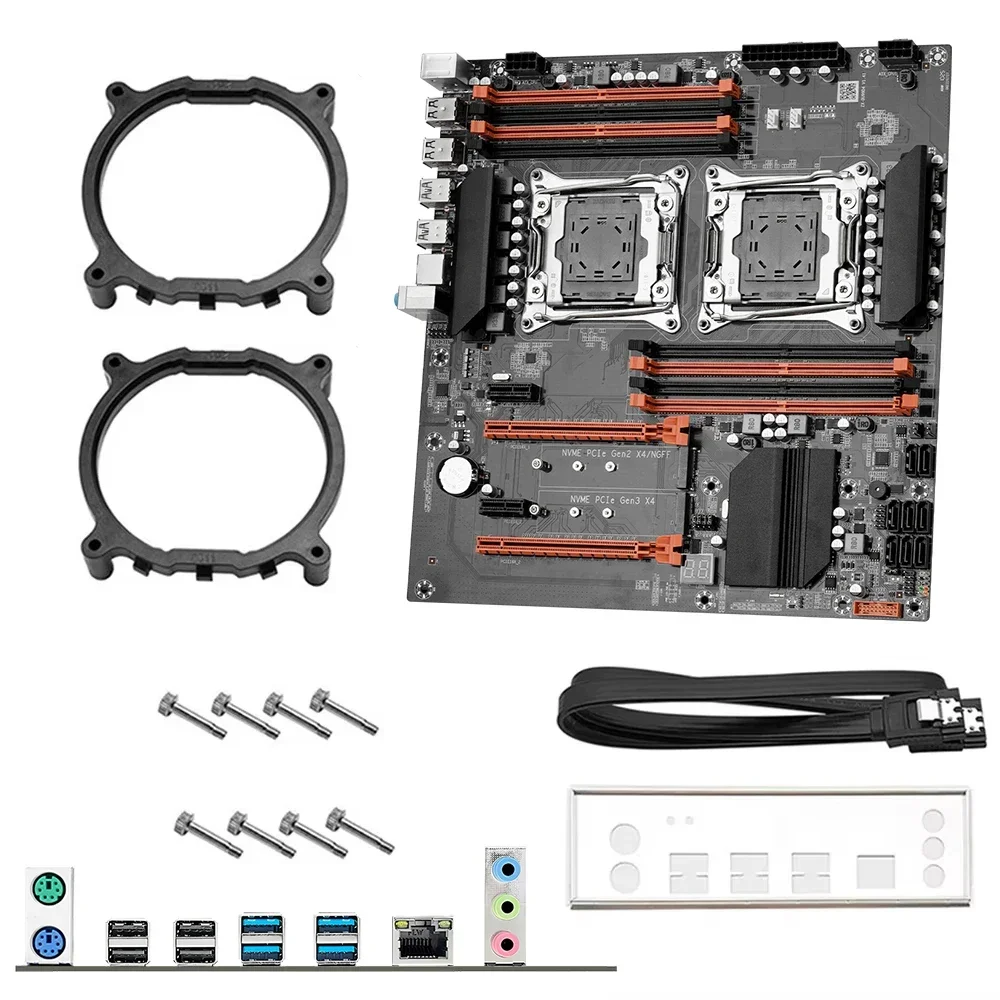 Dual Lga2011-3 Server Motherboard Combo - X99 デュアル CPU SOYO ゲーミングマザーボードキット lntel