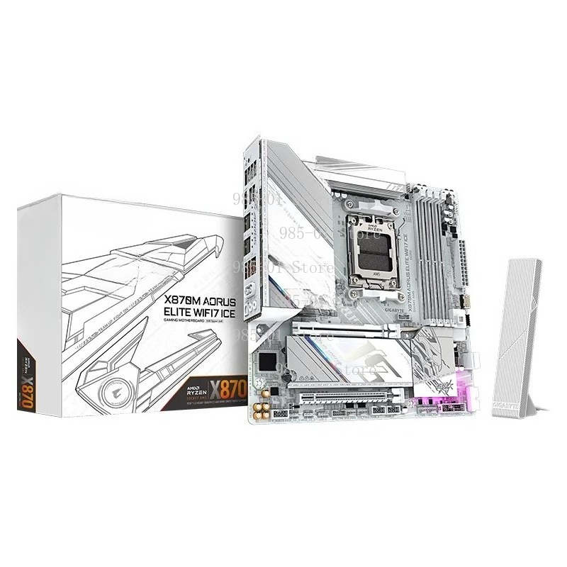 ホワイトATX X870Mマザーボード、WIFI7とDDR5 - X870E Atx Motherboard のレビューと価格