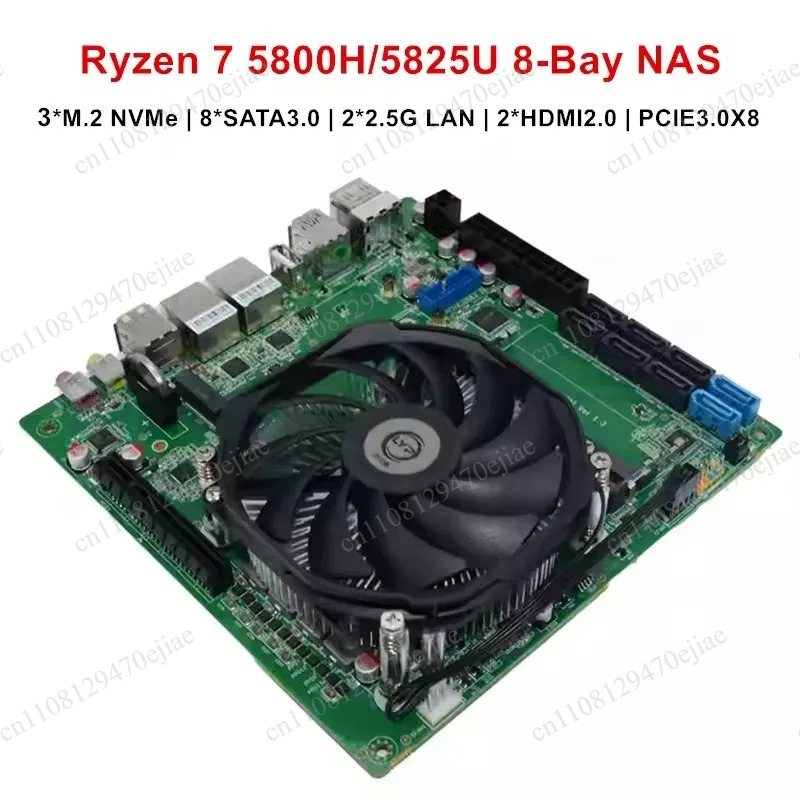 Topton AMD Ryzen 7 5800H/5825U - Mini Itx Dual 2.5G Nas Motherboard のレビューと価格
