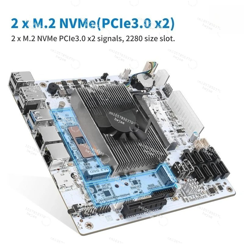 ミニ ITX ホワイト M11 NAS マザーボード I5- - Mini Itx Dual 2.5G Nas Motherboard のレビューと価格