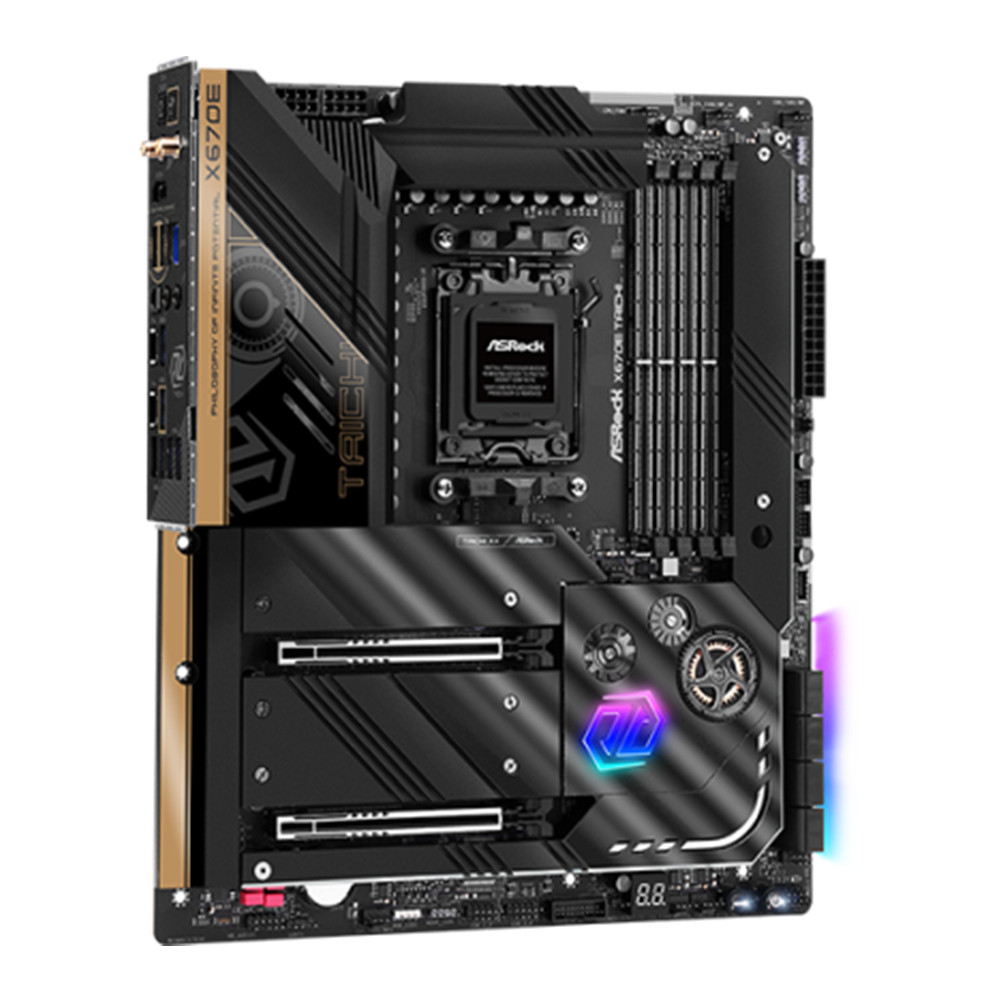 ASRock X670E Taichi マザーボード AMD - X870E Atx Motherboard のレビューと価格
