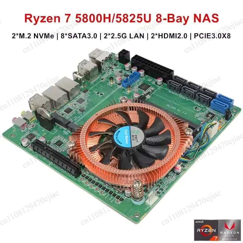 Topton AMD Ryzen 7 5800H/5825U - Mini Itx Dual 2.5G Nas Motherboard のレビューと価格
