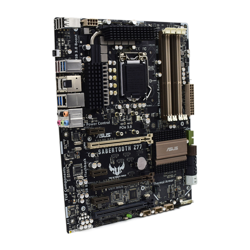 ASUS SABERTOOTH Z77 マザーボード インテ - X870E Atx Motherboard のレビューと価格