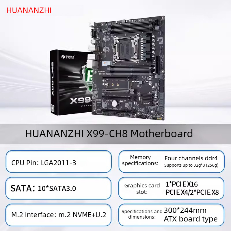 HUANANZHI LGA2011-3 X99 マザーボード - Dual Lga2011-3 Server Motherboard Combo のレビューと価格