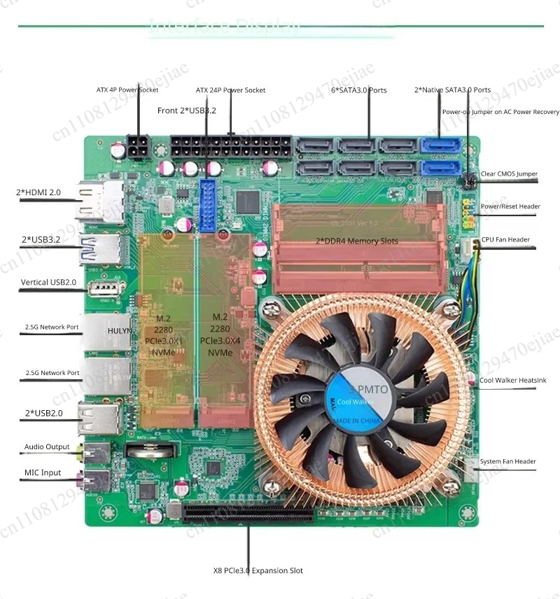 SZBOX NAS マザーボード - AMD Ryzen R - Mini Itx Dual 2.5G Nas Motherboard のレビューと価格