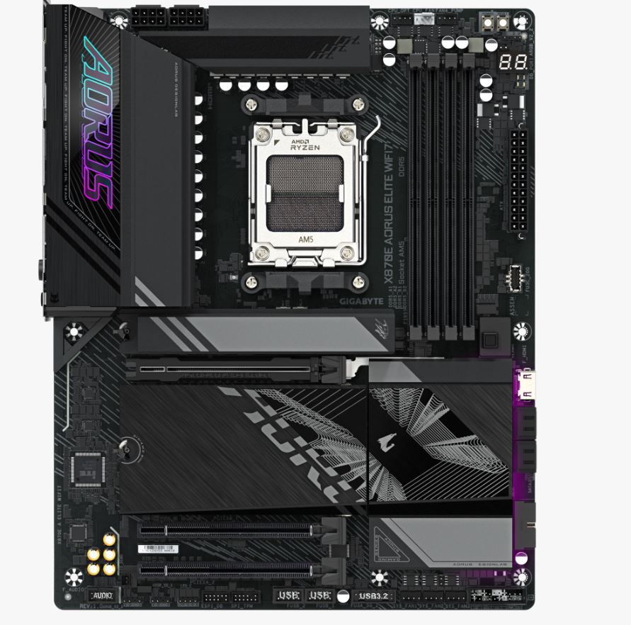 GIGABYTE X870E AORUS ELITE WIF - X870E Atx Motherboard のレビューと価格